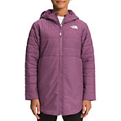 The North Face Girls' Reversible Mossbud Swirl Parka Jacket