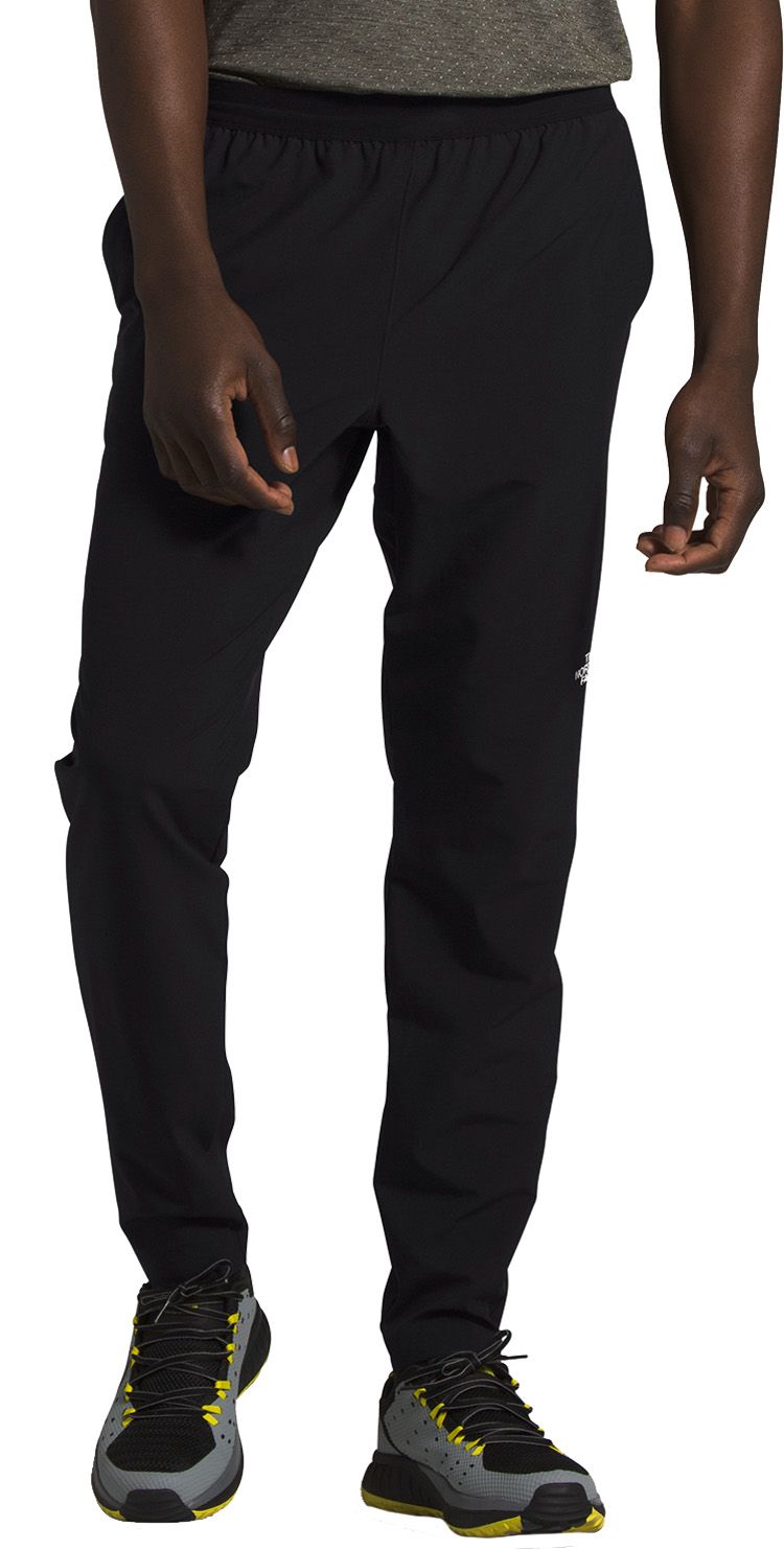 mens north face joggers black