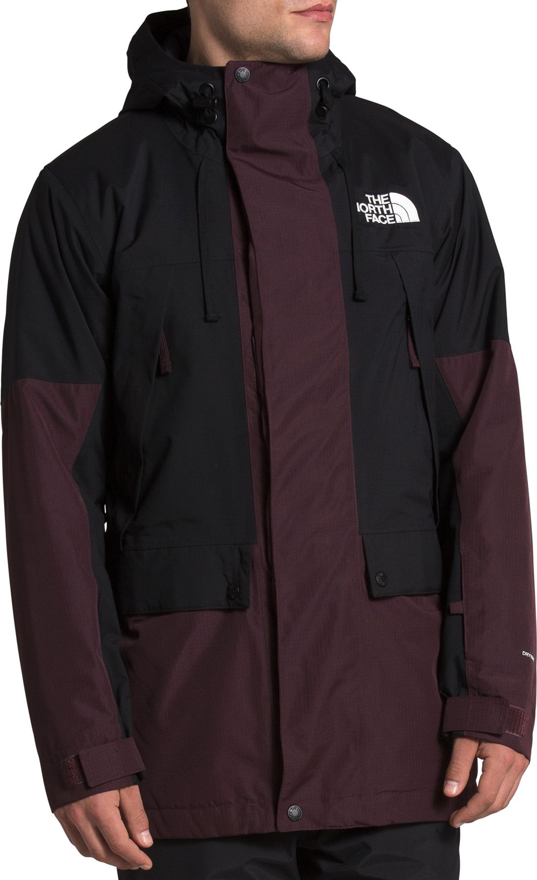 green and black north face