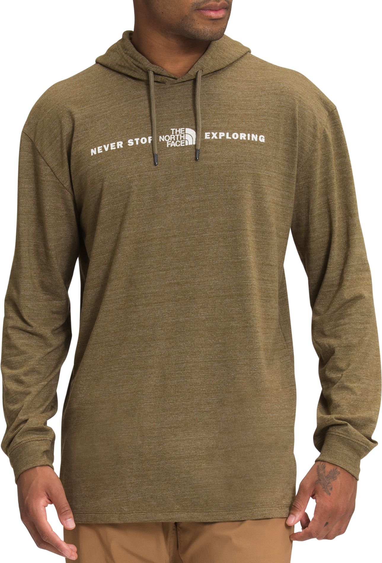 the north face men's luminous flux pullover hoodie