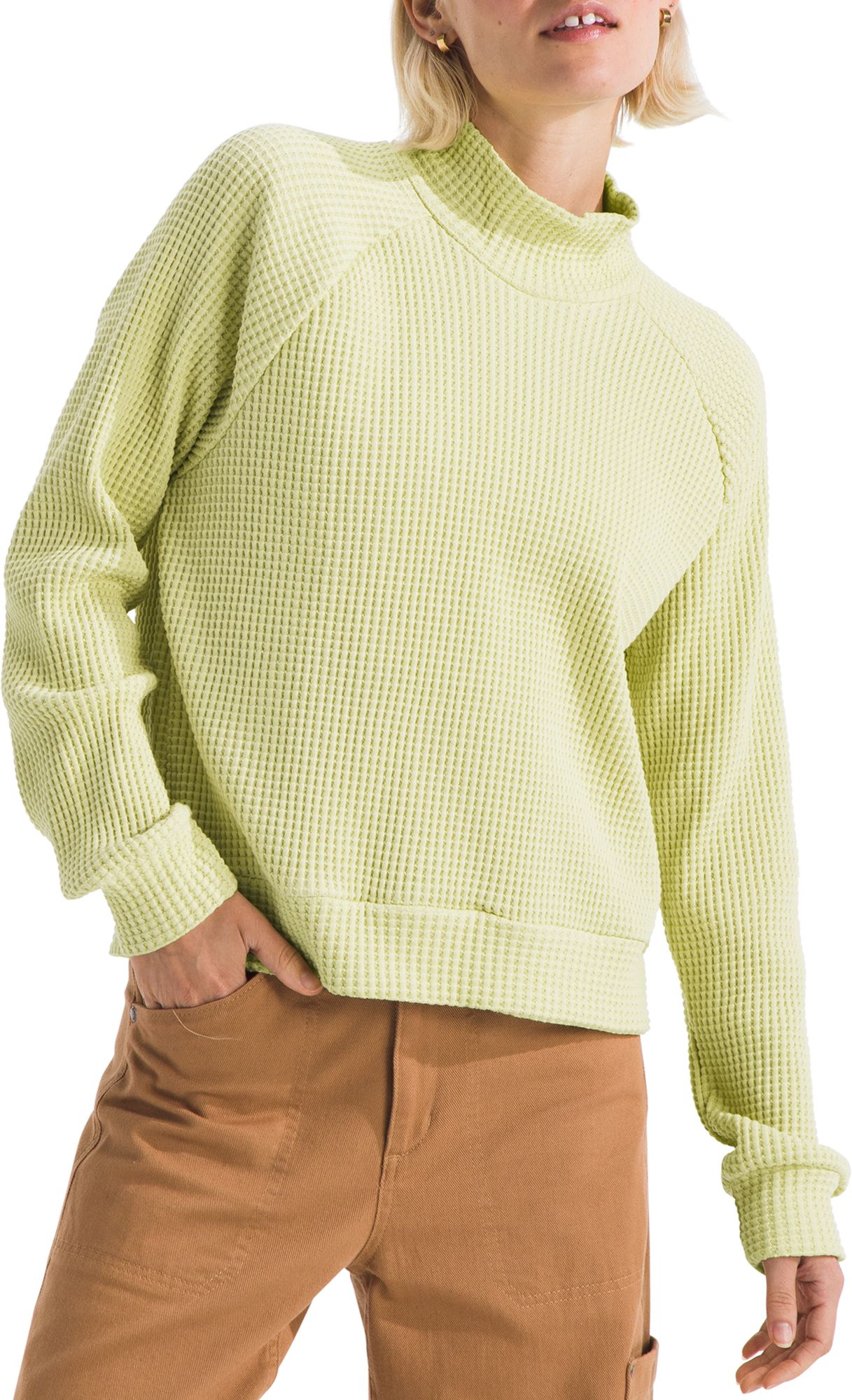 The North Face Women's Chabot Mock Neck Long Sleeve Sweater