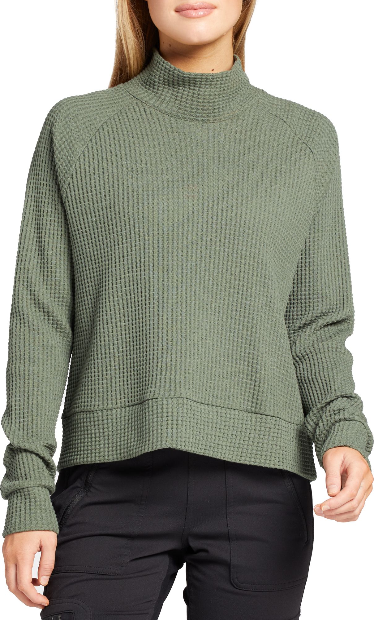 The North Face Women's Chabot Mock Neck Long Sleeve Sweater