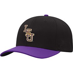 Top of the World Men's LSU Tigers Purple Reflex Two-Tone Fitted Hat