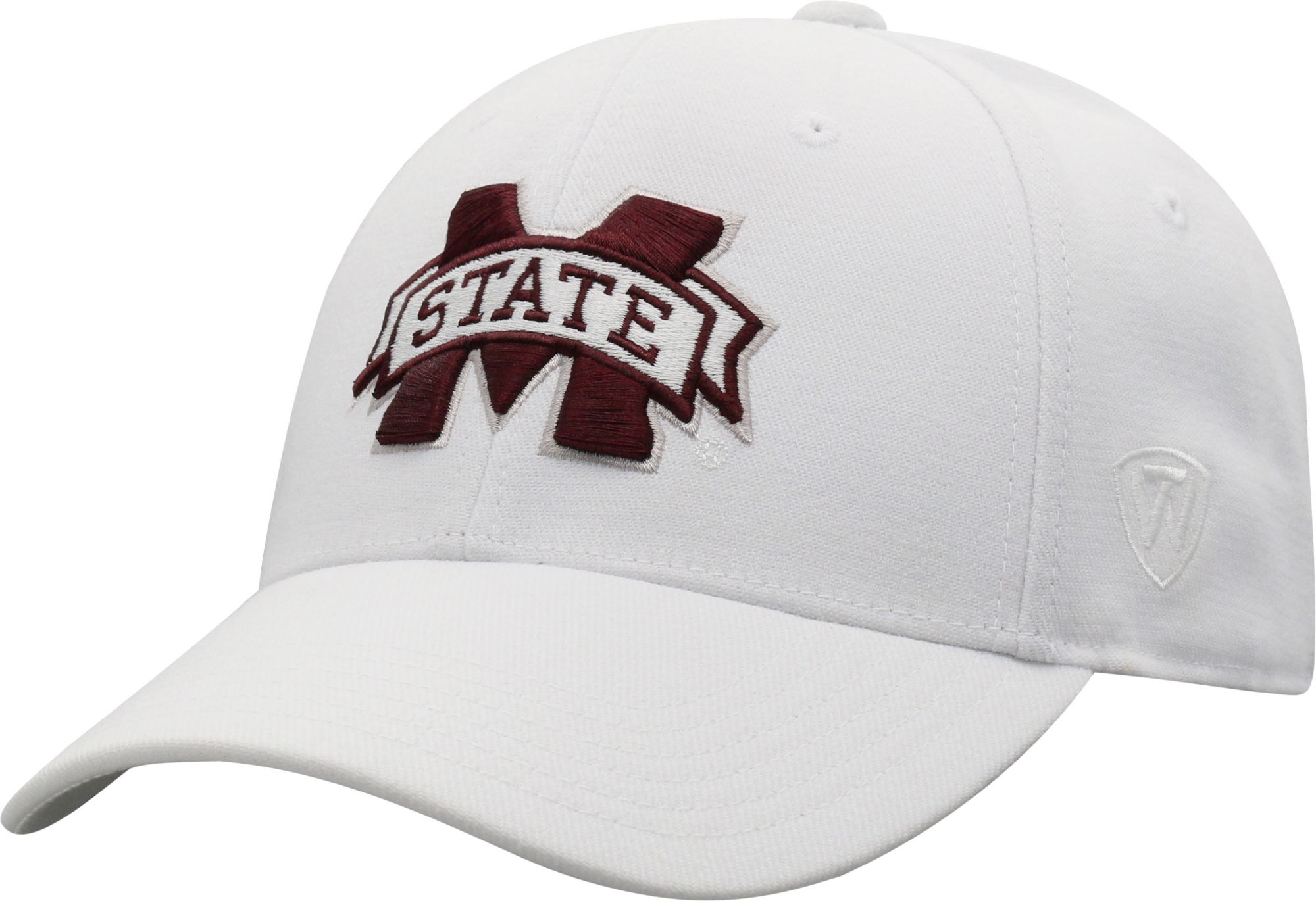 mississippi state adidas fitted baseball hat