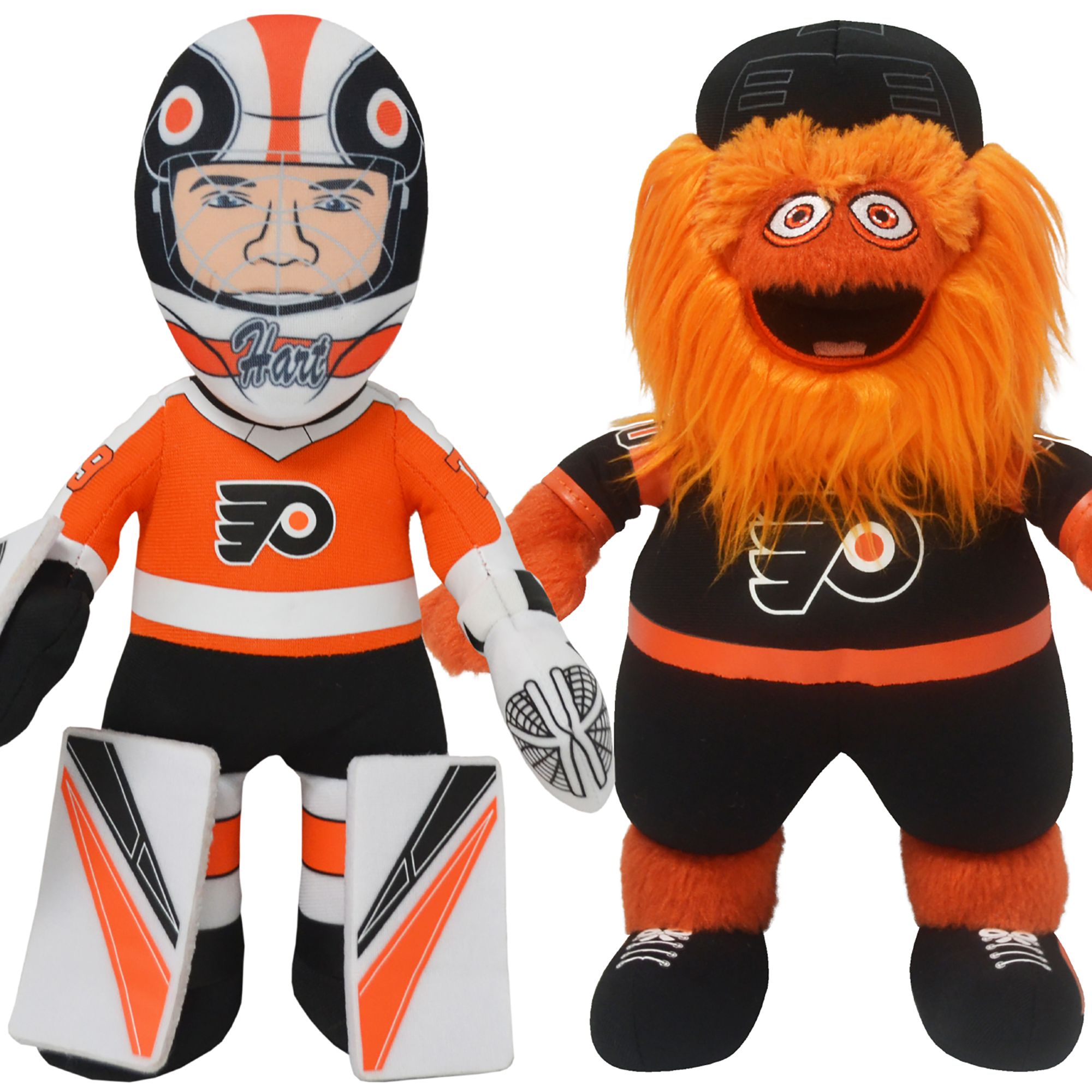 Bleacher Creatures Philadelphia Flyers Hart &amp; Gritty Plush Duo