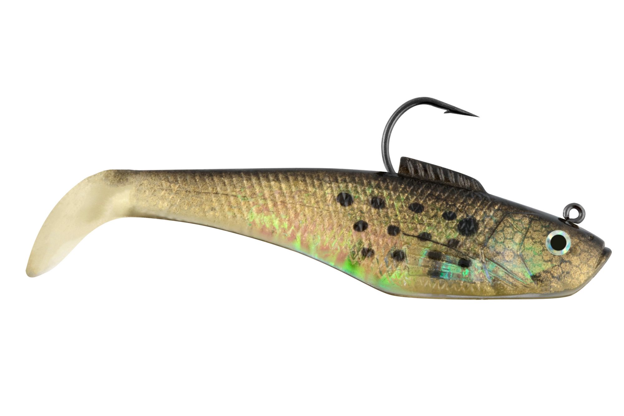 Tsunami Holographic Swim Shad Soft Bait - 2 Pack