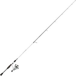 The Telescopic Fishing Rod And Reel The Photo On White Background