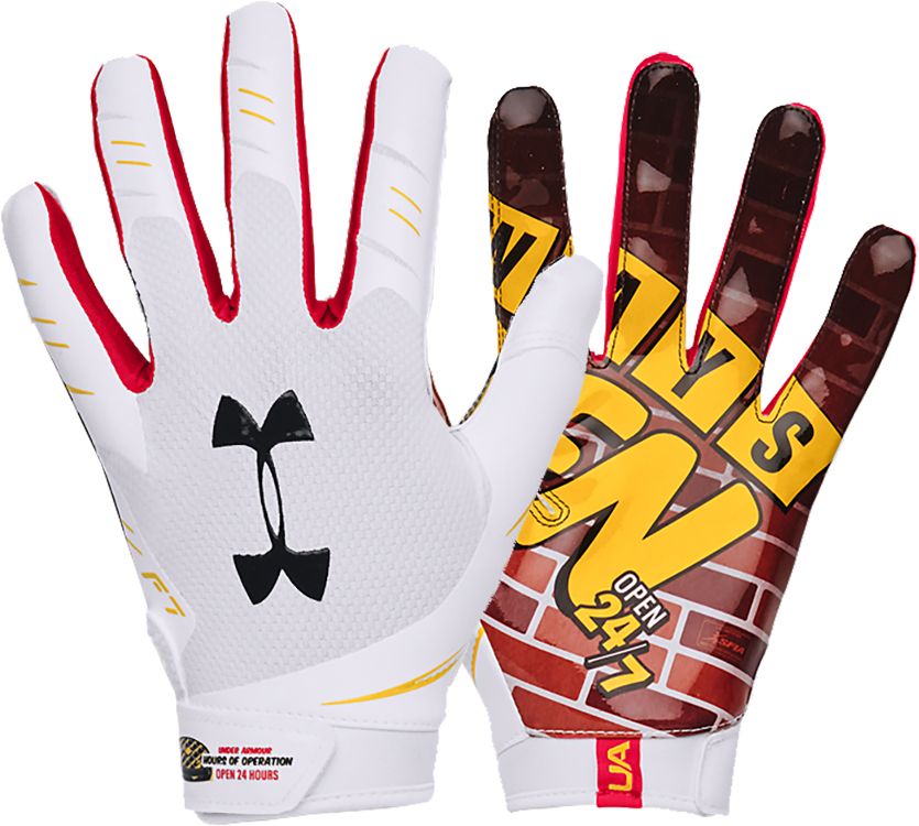 Under Armour Adult F7 Novelty Football Receiver Gloves 2020