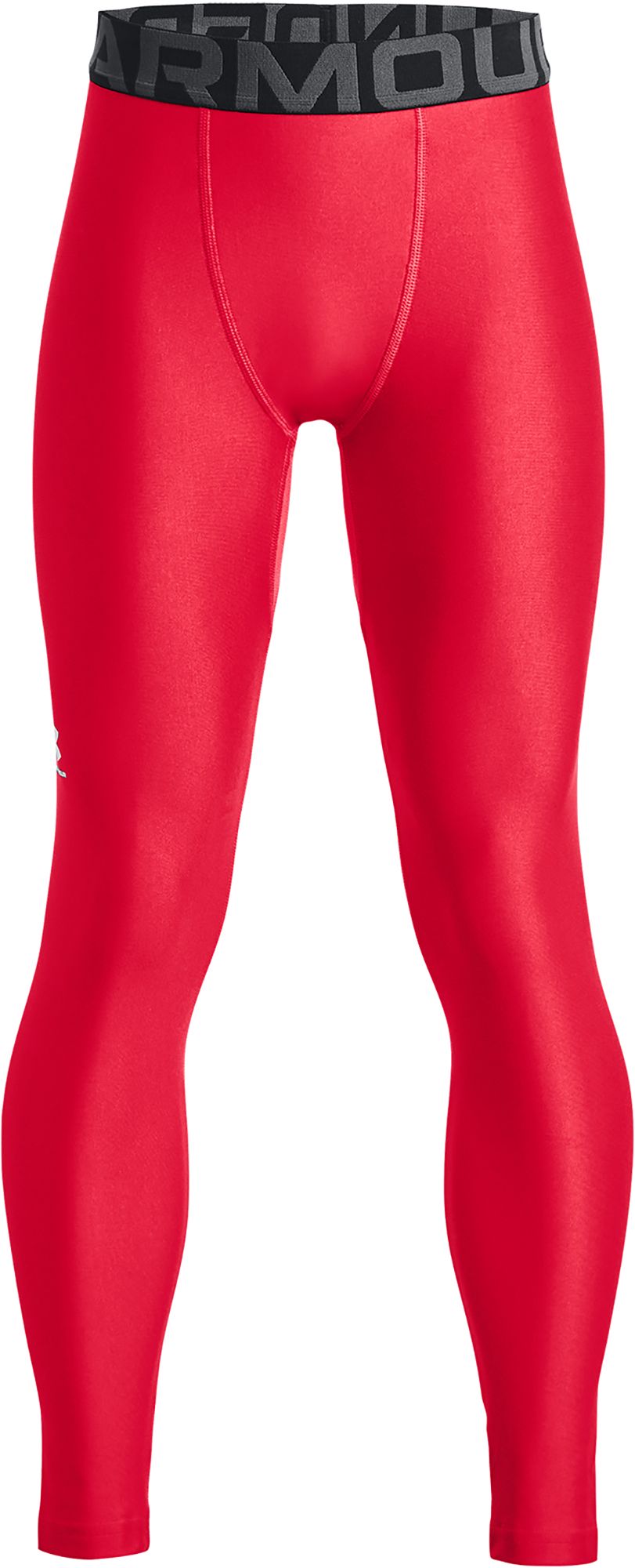Under Armour HeatGear Armour Baselayer Leggings for Kids - Red/White