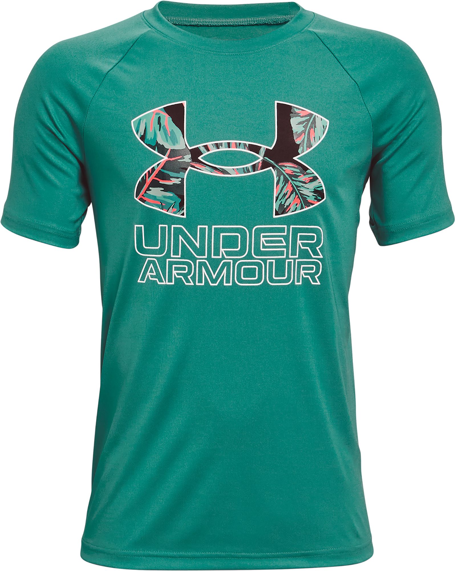 Under Armour Boys' Tech Hybrid Print Fill T-Shirt
