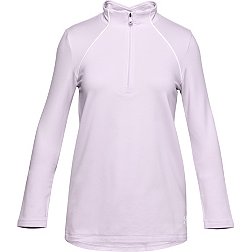 Under Armour Girls' GoldGear Novelty 1/4 Zip Long Sleeve Shirt