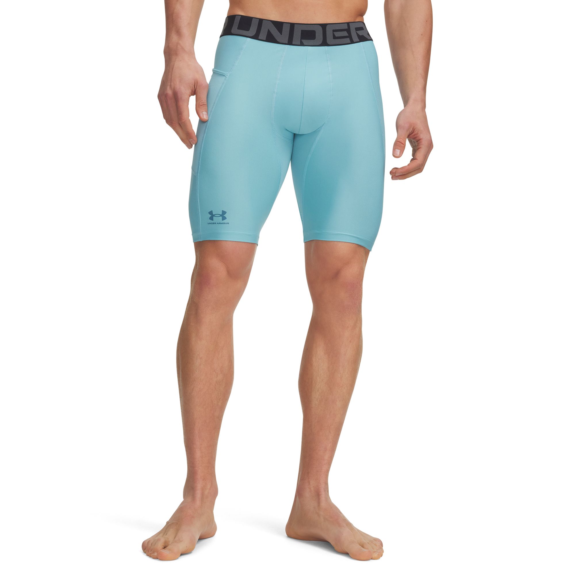 Under Armour Men's HeatGear Long Compression 9" Shorts
