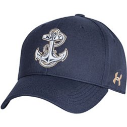 Under Armour Men's Navy Midshipmen Navy Adjustable Hat