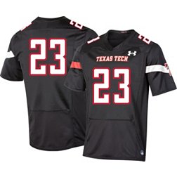 Under Armour Men's Texas Tech Red Raiders #23 Black Replica Football Jersey