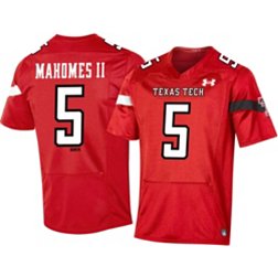 Under Armour Men's Patrick Mahomes II Texas Tech Red Raiders #5 Red Replica Football Jersey