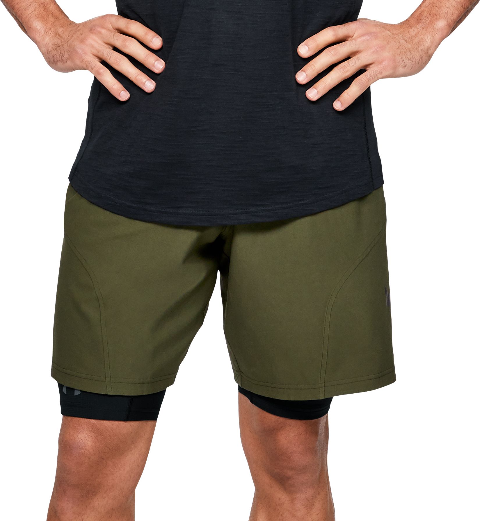 green under armour shorts