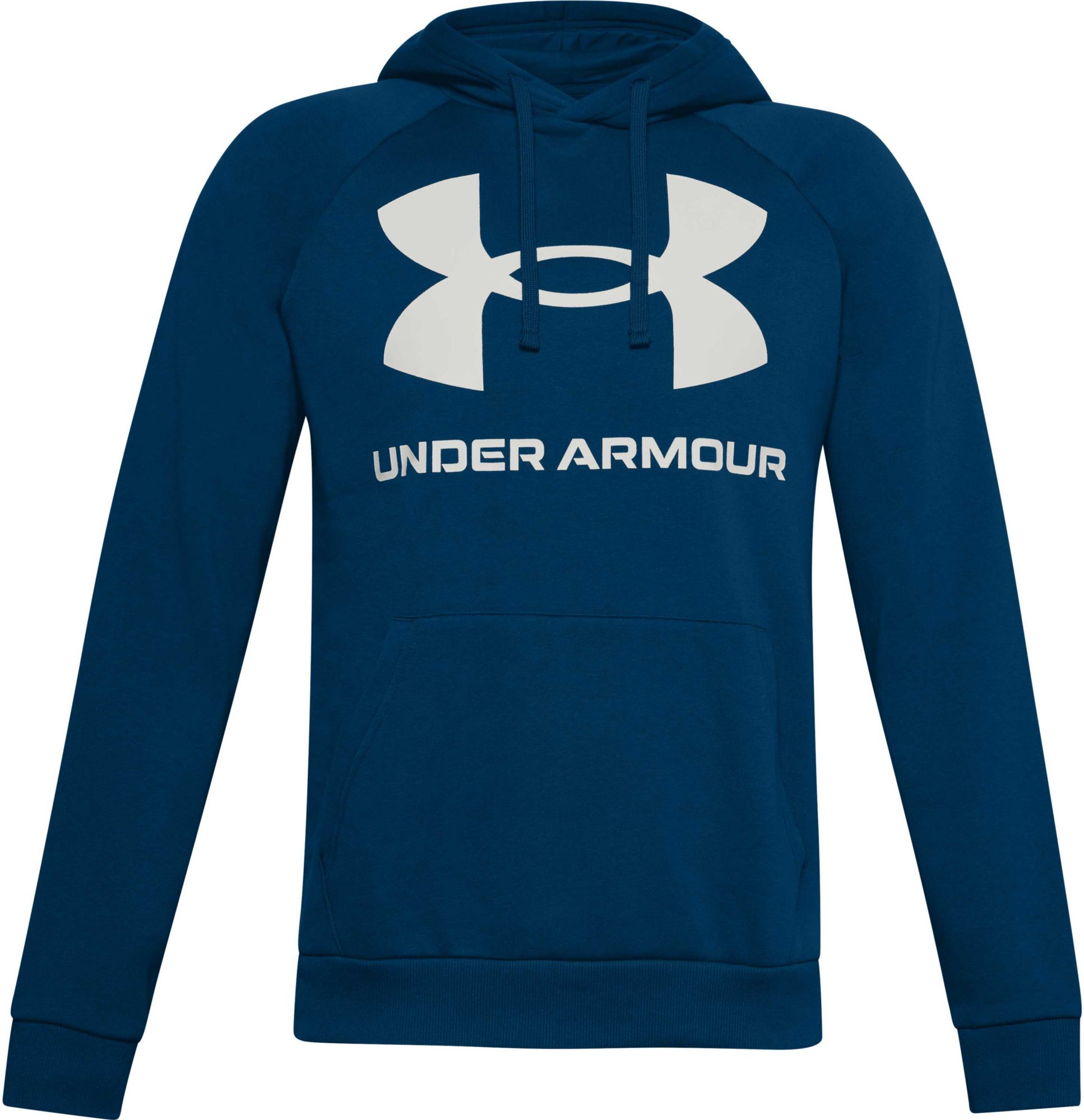 under armour men's armour fleece camo blocked hoodie