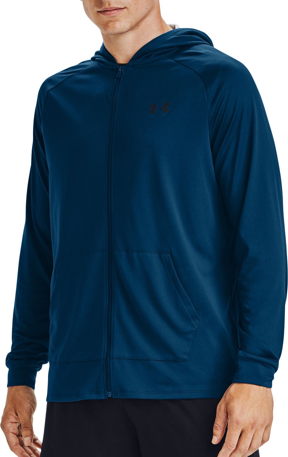 blue under armor hoodie