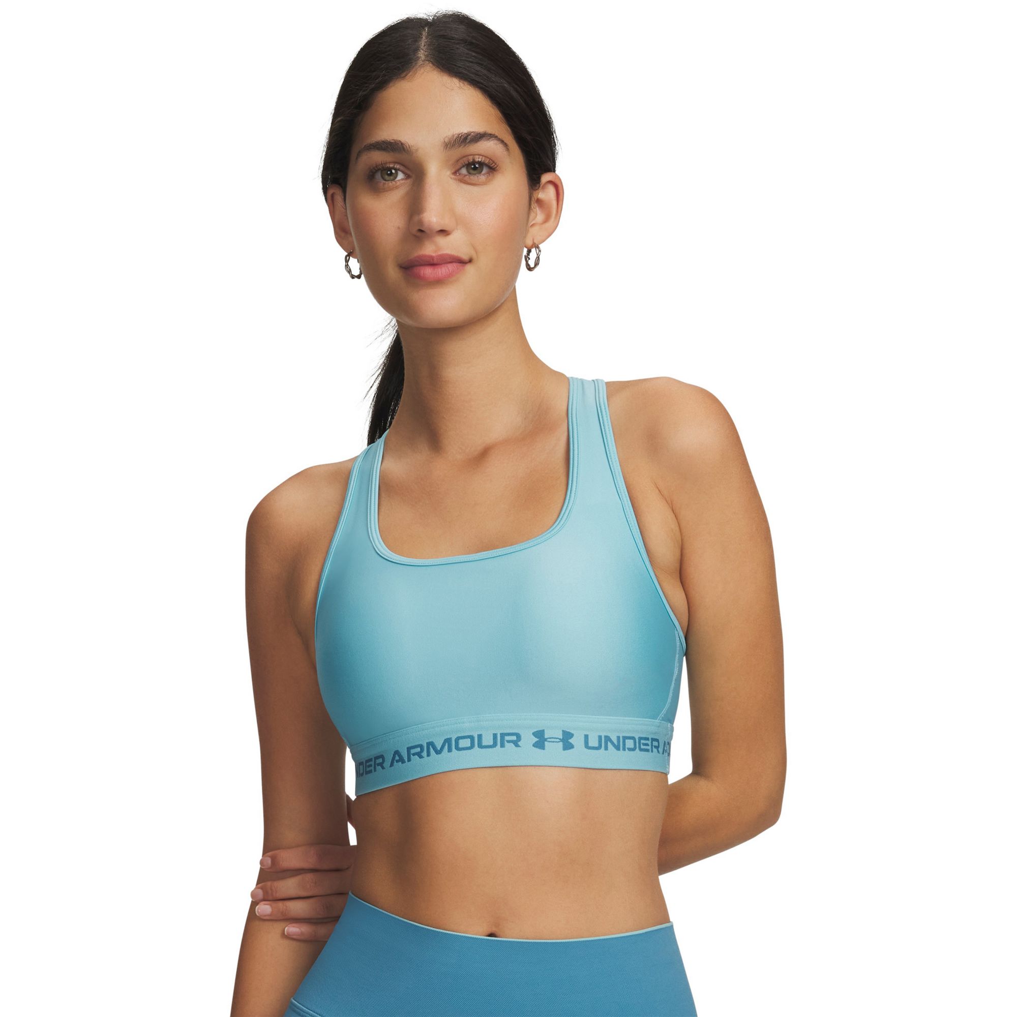Under Armour Women's Mid Crossback Sports Bra