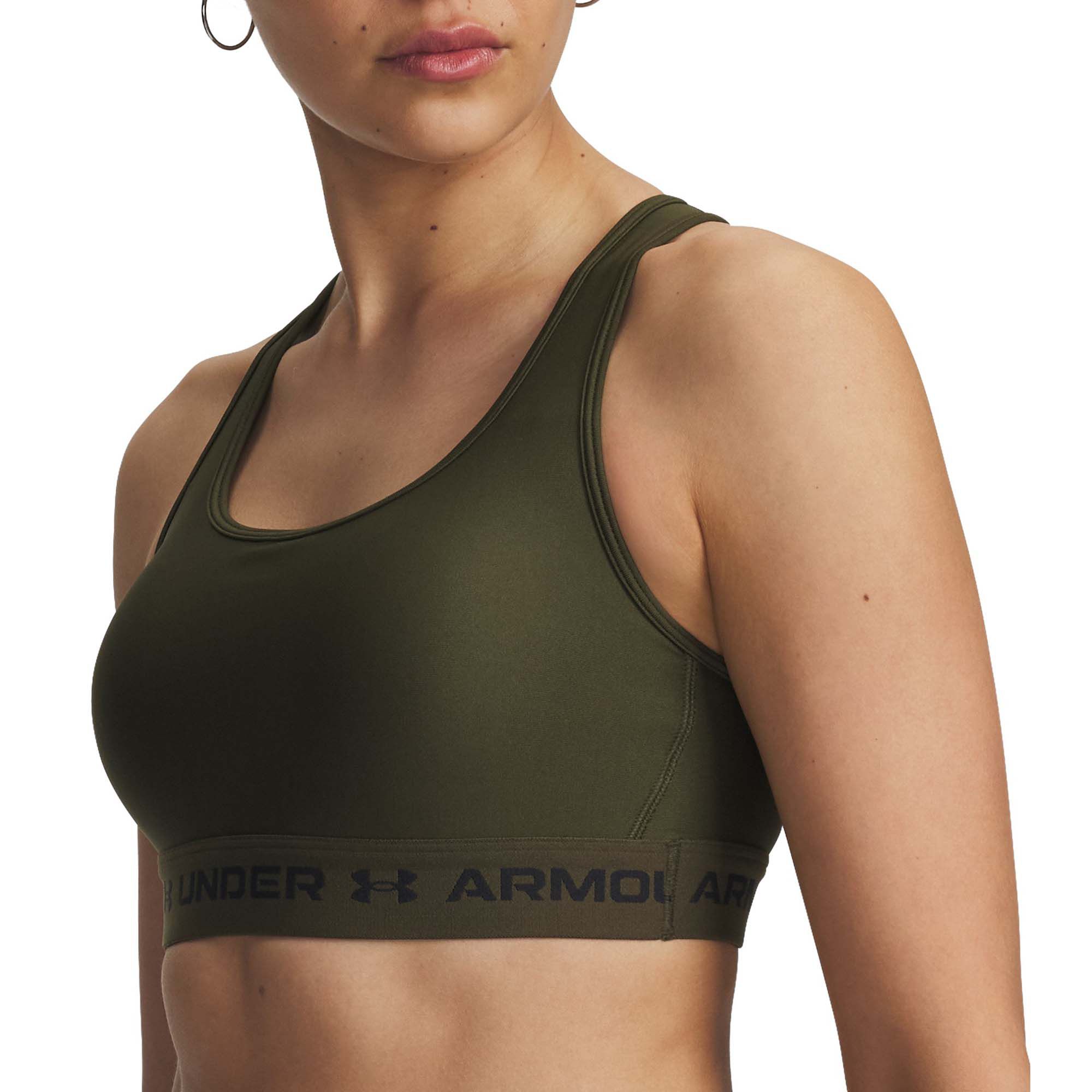 Under Armour Women's Mid Crossback Sports Bra