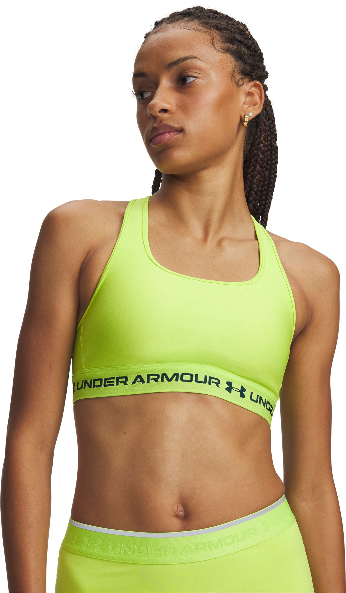 Under Armour Women's Mid Crossback Sports Bra