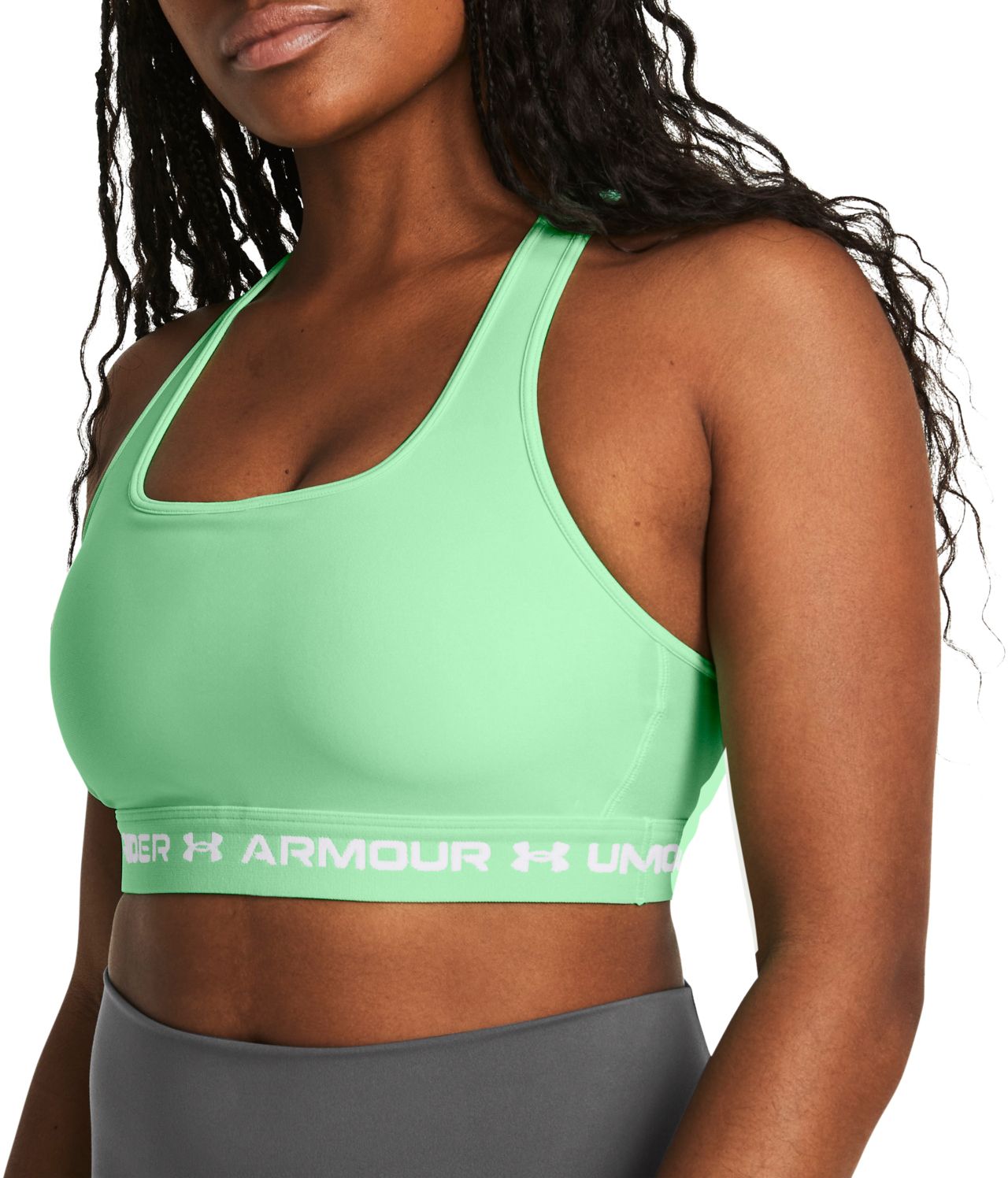 Under Armour Women's Mid Crossback Sports Bra