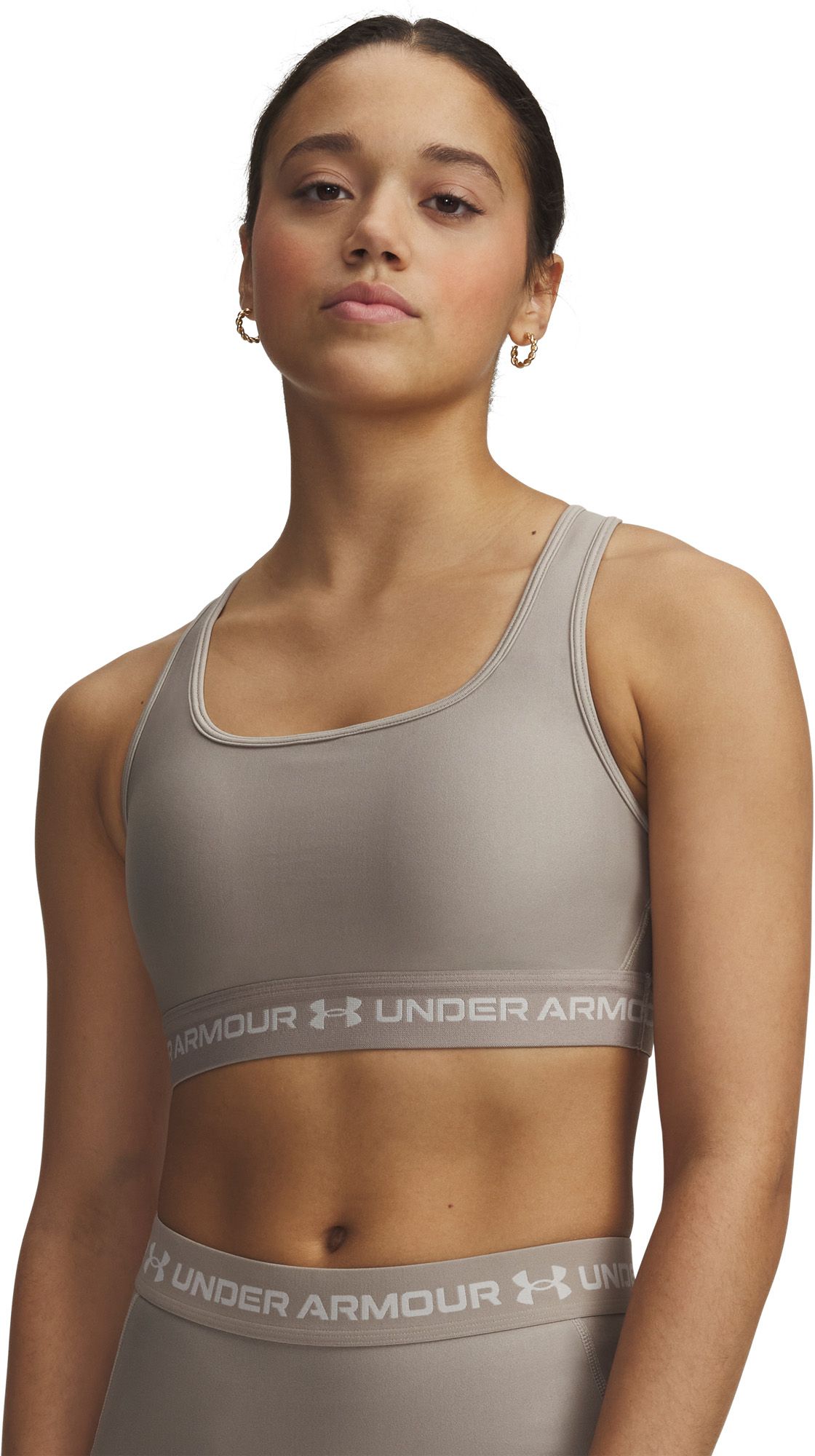 Under Armour Women's Mid Crossback Sports Bra