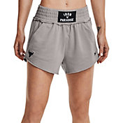 Under Armour Women's Project Rock Terry Flag Shorts