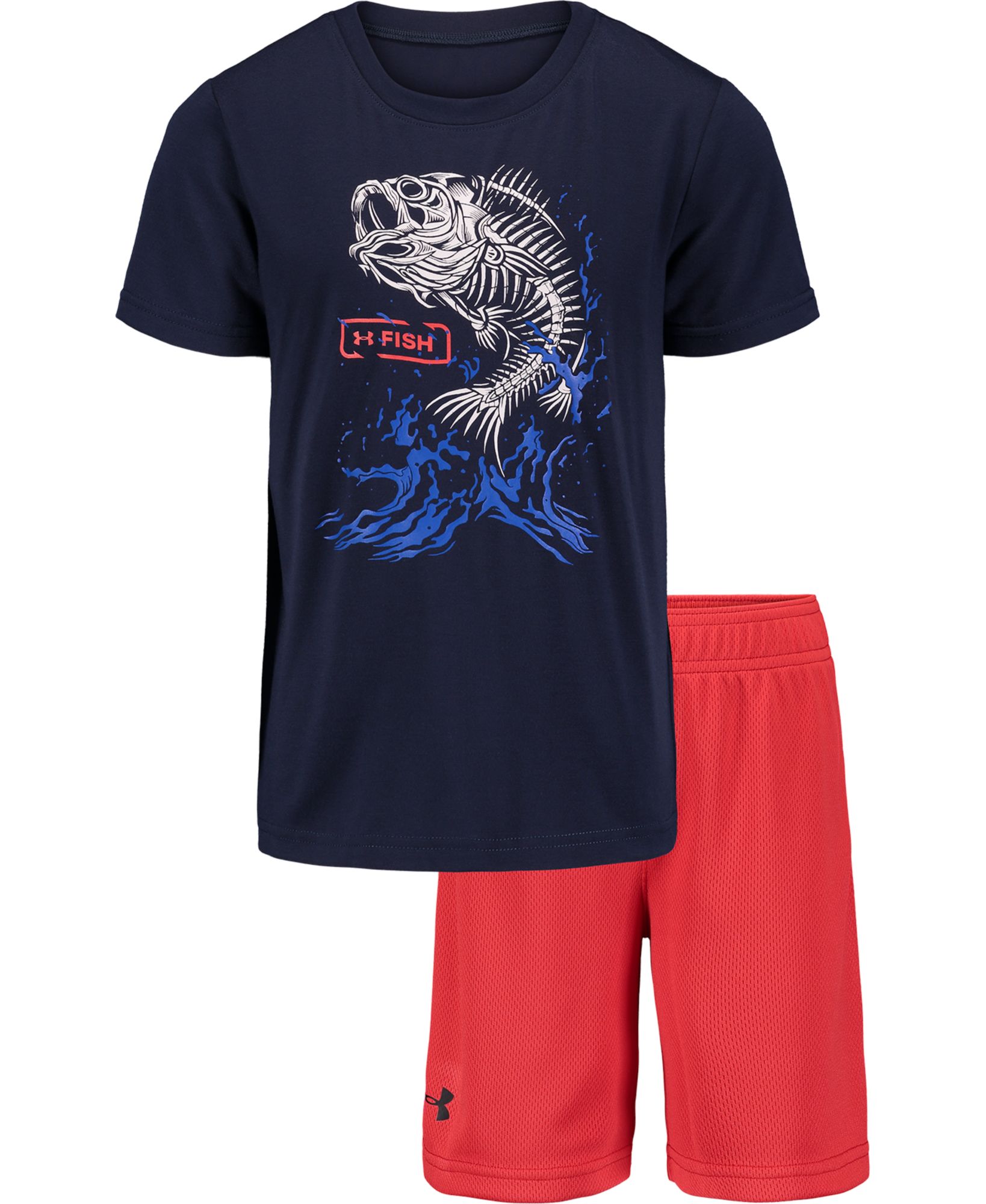 boys under armour fishing shirt