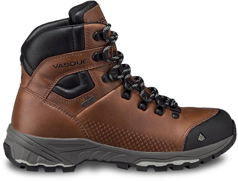 Photos - Trekking Shoes Vasque Women's St. Elias GTX Hiking Boots, Size 7.5, Cognac 20VASWSTLSFGGT 