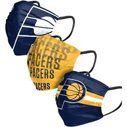 FOCO Adult Indiana Pacers 3-Pack Matchday Face Coverings
