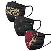 FOCO Adult Arizona Coyotes 3-Pack Face Coverings
