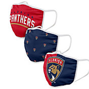 FOCO Adult Florida Panthers 3-Pack Face Coverings