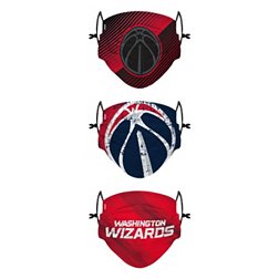 FOCO Youth Washington Wizards 3-Pack Face Coverings