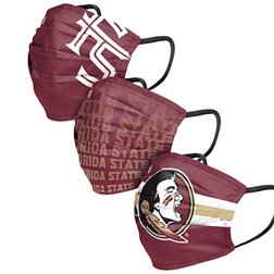 FOCO Adult Florida State Seminoles 3-Pack Matchday Face Coverings
