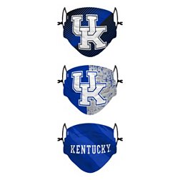 FOCO Youth Kentucky Wildcats 3-Pack Face Coverings