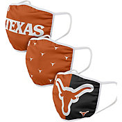FOCO Youth Texas Longhorns 3-Pack Face Coverings