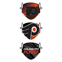 FOCO Youth Philadelphia Flyers Adjustable 3-Pack Face Coverings