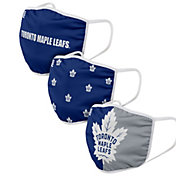 FOCO Youth Toronto Maple Leafs 3-Pack Face Coverings
