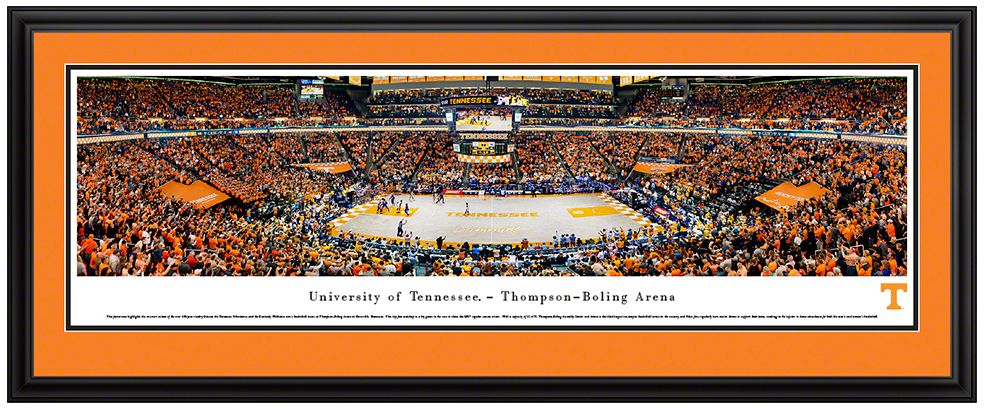 Blakeway Panoramas Tennessee Volunteers Double Mat Deluxe Frame