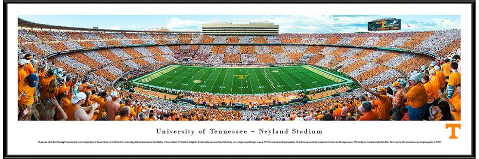 Blakeway Panoramas Tennessee Volunteers Standard Frame