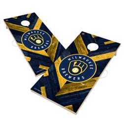 Victory Tailgate Milwaukee Brewers 2' x 4' Solid Wood Cornhole Boards