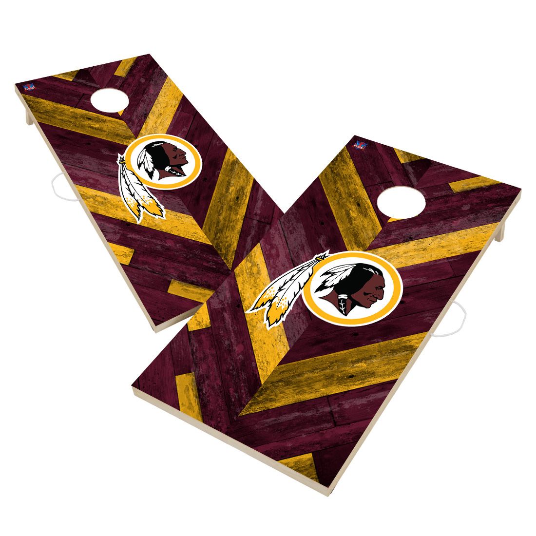 Victory Tailgate Washington Redskins 2' x 4' Solid Wood Cornhole Boards