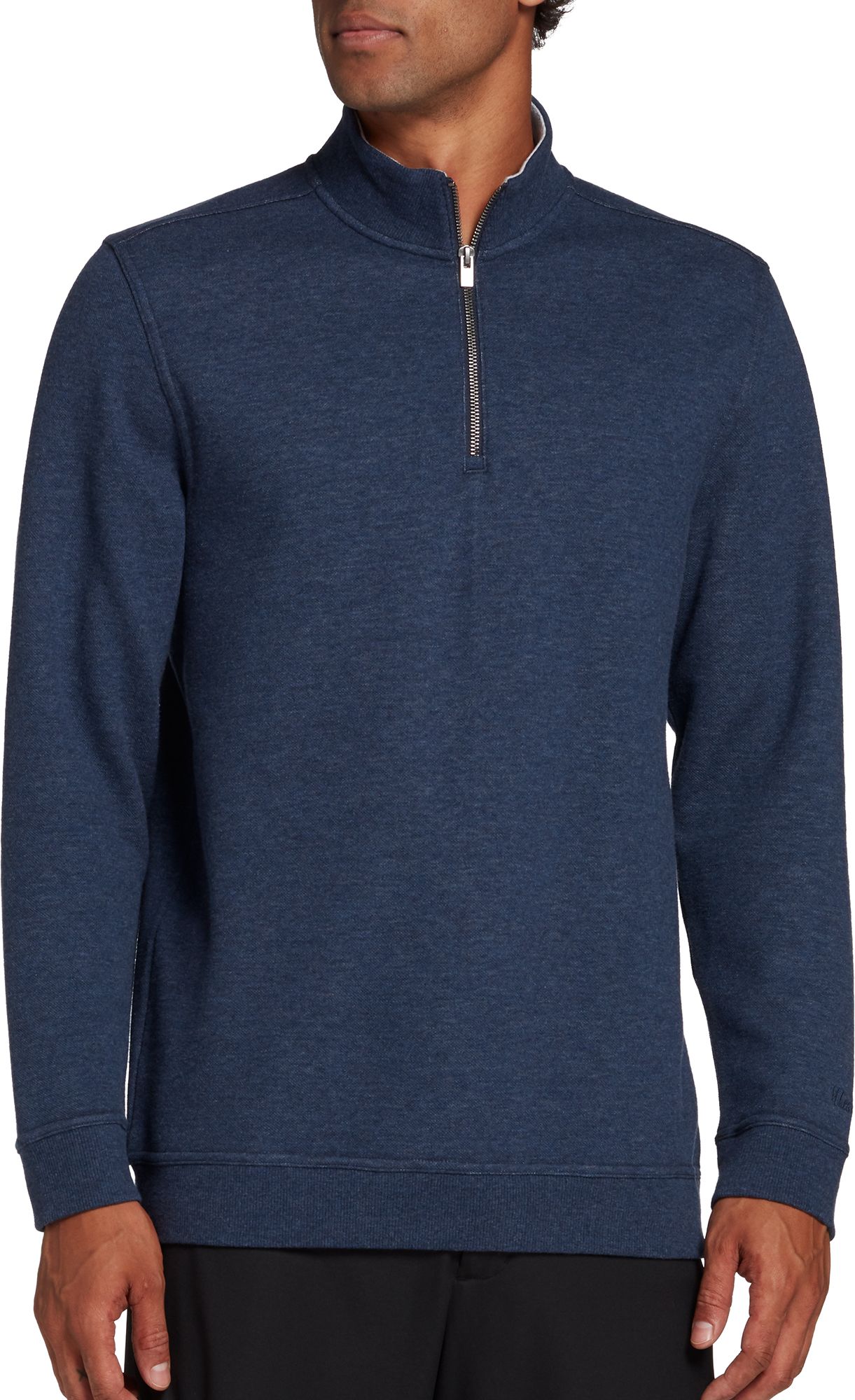 Walter Hagen Men's Performance 11 Pique Midweight 1/4 Zip Golf Pullover