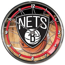 WinCraft Brooklyn Nets Chrome Clock