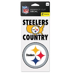 WinCraft Pittsburgh Steelers 2 pk. Decal