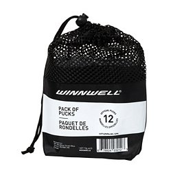Winnwell Ice Hockey Pucks - 12 Pack
