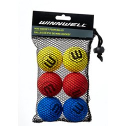 Winnwell EVA 50mm Knee Hockey Balls - 6 Pack