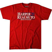 BreakingT Men's ‘Harper & Realmuto 2020' Red T-Shirt