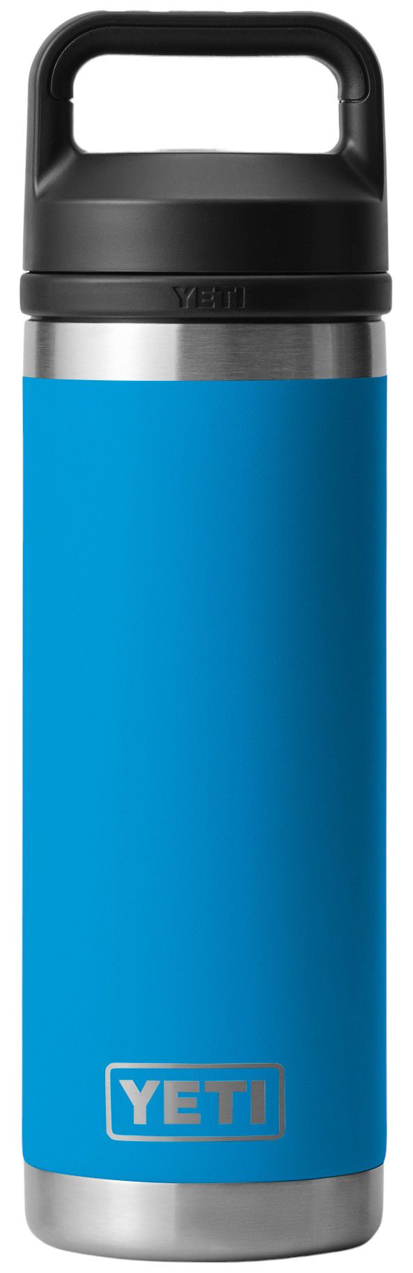 Photos - Other Accessories Yeti 18 oz. Rambler Bottle with Chug Cap, Big Wave Blue 20YETURMBLR18ZBTTH 